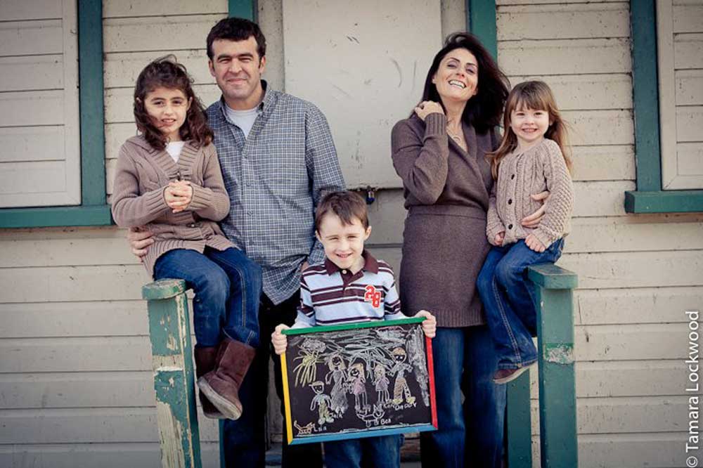 1000 families prject pat jenn paige jack and kate