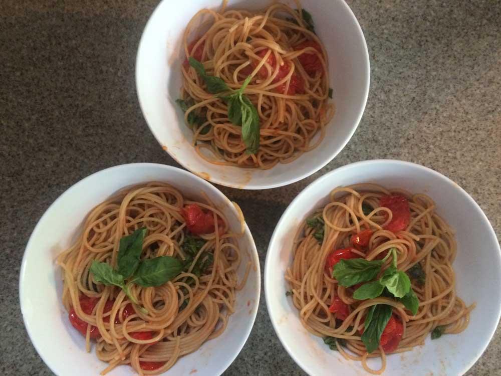 Three winning weeknight pastas spaghetti